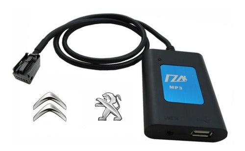 USB, BT Interface for Citroen C4, C5, Peugeot 307, 308, 407 0