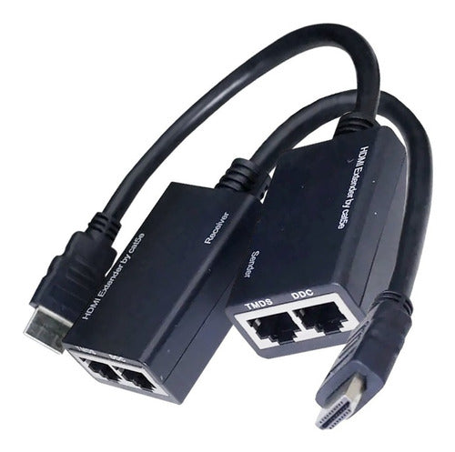 HDMI UTP Extender Extension up to 30m Full HD 0