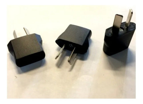 Adapter 220 to 110V with Flat Pin White or Black X2 Units 3