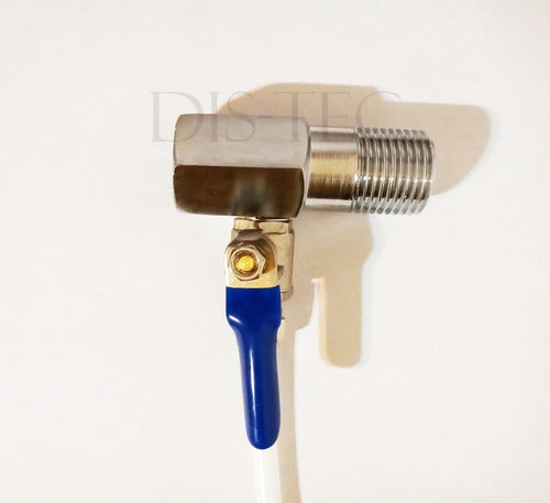 Connector for Cold Hot Water Dispenser Installations 1