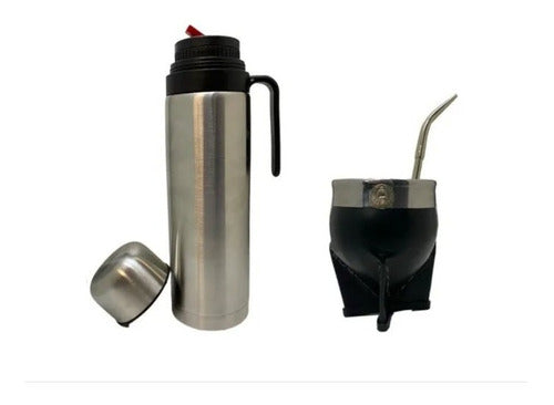 Combo Mate Set with Stainless Steel Mate, Straw, and Thermos - Special Offer 0