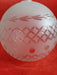 Frosted Glass Carved Globe Lamp 2