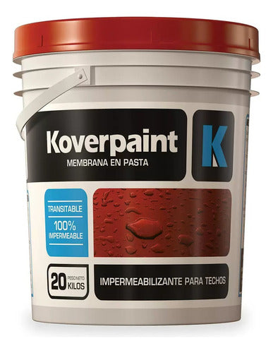 20 Kg Liquid Membrane Paste Waterproofing for Roofs - Shipping Available 0