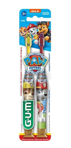 GUM Paw Patrol Kids Toothbrush x 2 0