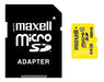 Maxell 64GB MicroSD HC Class 10 Memory Card with SD Adapter 3