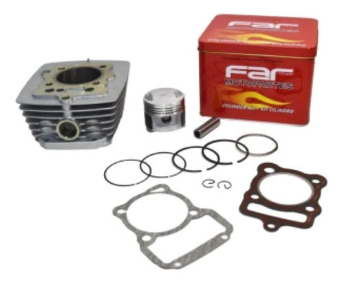 Kit Cylinder with Piston and Rings Skua Triax Rx 150cc 62mm Far 0