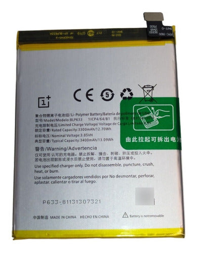 Replacement Battery for OnePlus 3T BLP633 in Belgrano 0