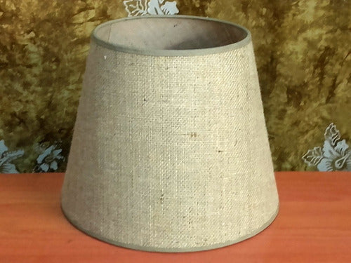 Conical Lampshade 20-30/25 cm Height Burlap 1