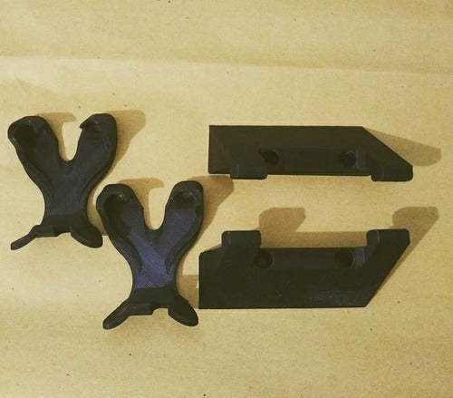 Wall Mount for PS4 Slim and 2 Controller Mounts 1