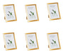 Pack of 6 20x30cm Imported Picture Frames for A4 Diploma 0