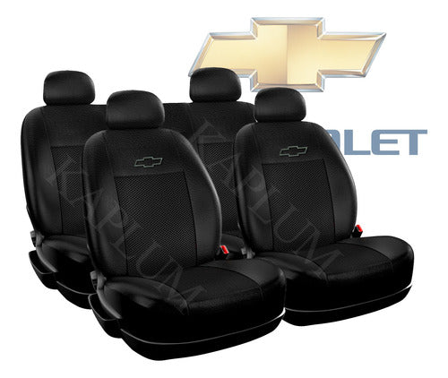 Complete Set Seat Covers Faux Leather Chevrolet Tracker Spin Cruze 60/40 0