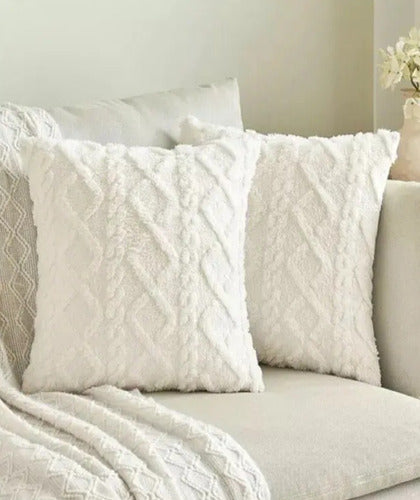 Set of 2 Decorative Pillow Covers 45*45cm - Fancy House 0