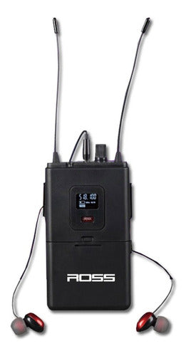 Ross FUM-001BP Bodypack Receiver for Wireless System with In-Ear Monitoring - UHF Variable Frequency 1