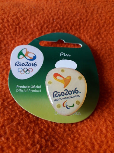 Official Rio 2016 Olympic Games Light-Up Pin 0