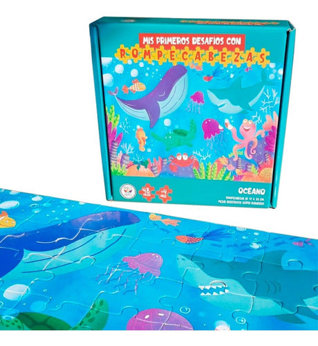 Educational Jigsaw Puzzles My First Challenges Various Themes 65