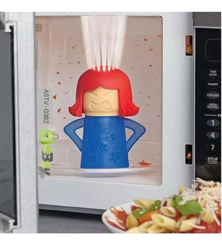 Angry Mama Microwave Cleaner Home Kitchen Steam Novelty 6