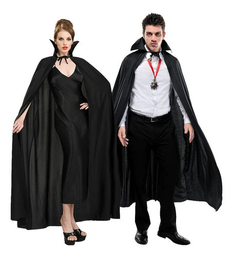 Large Dracula Costume Cape 130cm 0