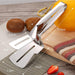 Stainless Steel 2-in-1 Tong Spatula Kitchen Grill BBQ Tool 7