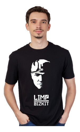 Black T-shirt - Limp Bizkit - Unisex - Music - Rap Fashion 0