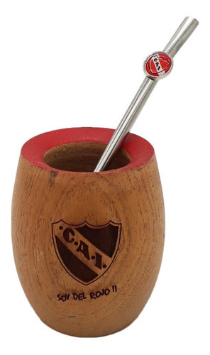 Calden Wood Mate with Independent Engraving and Bombilla 0