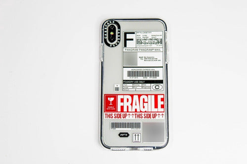 Ticket Fragile Case for iPhone X / Xs + Tempered Glass 2