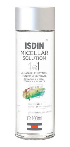 Isdin Micellar Solution 4 in 1 Cleansing Makeup Remover 100ml 0
