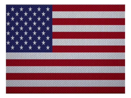 Heat Transfer Patch World Flags 7.5cm America 25