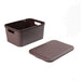 Set of 3 Medium Simulated Rattan Organizer Boxes - Special Offer! 8