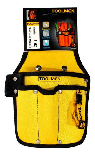 Yellow Medium Toolmen T92 Tool Holder Pencil Case 0
