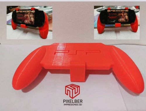 3D Printed Grip for PSP 1000 by Pixelber 0