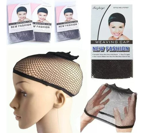 Hair Net Wig Fixation for Kitchen and Hygiene - Red Hair Net for Hair Care Salon 1