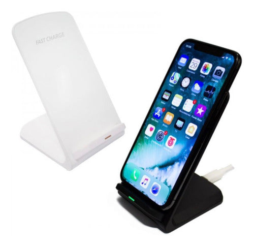 Fast Wireless Charging Base for Smartphones - Quick Charge, Portable, Anti-Slip Design 0