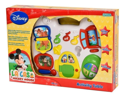 Mickey Mouse Activity Table by Ditoys - Cod 1638 Loonytoys 0