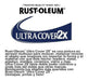 Rust-Oleum Ultra Cover 2X 340 mL Matte Black Spray Paint 3