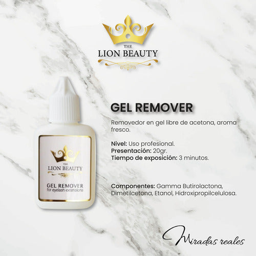 The Lion Beauty Gel Eyelash Extensions Remover 1