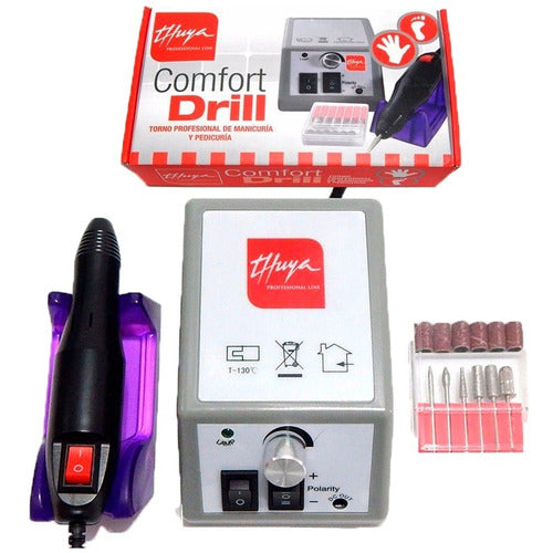 Thuya Comfort Drill Manicure Pedicure Lathe 1