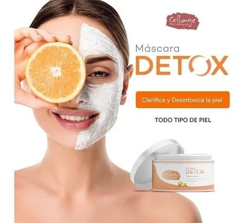 Detox Facial and Body Mask X500g - Collagen Kit x3 Units 1