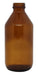10 Bottles Amber Glass Syrup 250ml White Spray 1