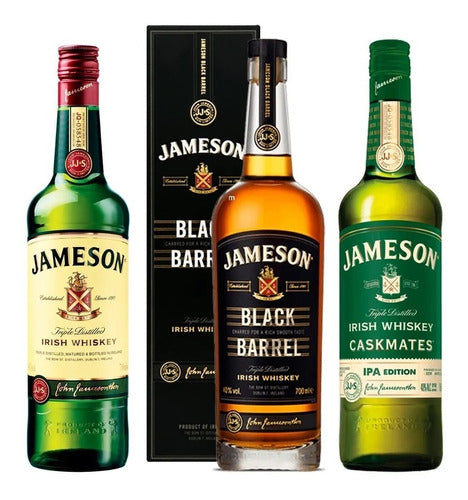 Combo Whisky Jameson Black Barrel - Original - IPA 0