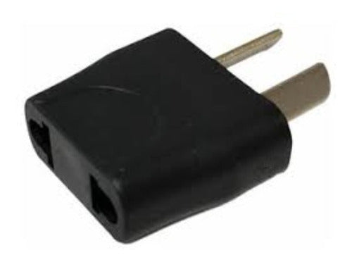 Adapter 220 to 110V with Flat Pin White or Black X2 Units 0