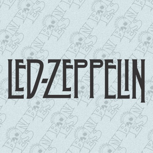 Led Zeppelin Logo Vinyl Sticker 1