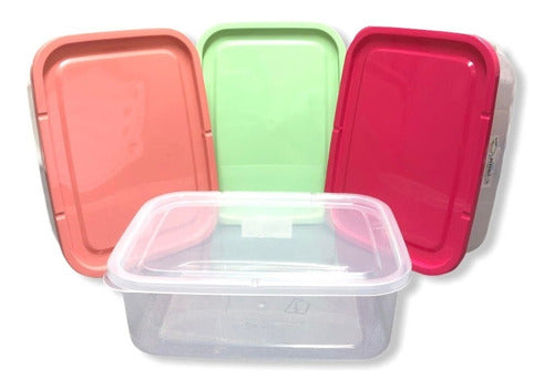 Set of 2 Yesi 3L Airtight Plastic Kitchen Storage Containers 0