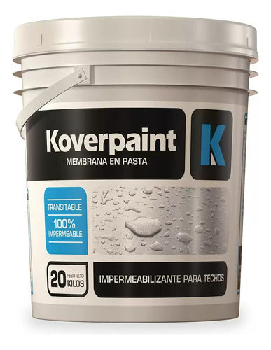 20 Kg Liquid Membrane Paste Waterproofing for Roofs - Shipping Available 20