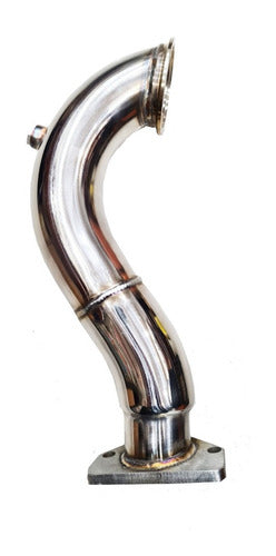 Megaflow Stainless Steel Downpipe for Fiat 500 Abarth 595 Turismo 165hp 0