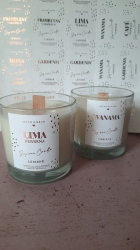 Soy Aromatic Candle in Glass Container - Tenesse 2