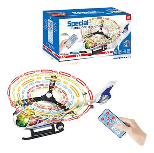 Special Helicopter Toy with Lights Control - Perfect Gift for Kids 0