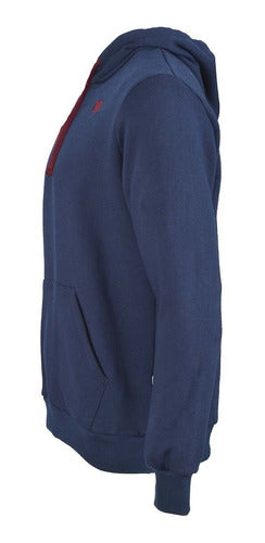 Saint Hooded Sweatshirt for Men GF101C04 - Navy Blue 1