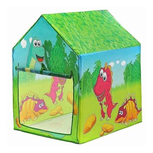 Children's Indoor Playhouse Dinosaur Castle Tent for Boys 0