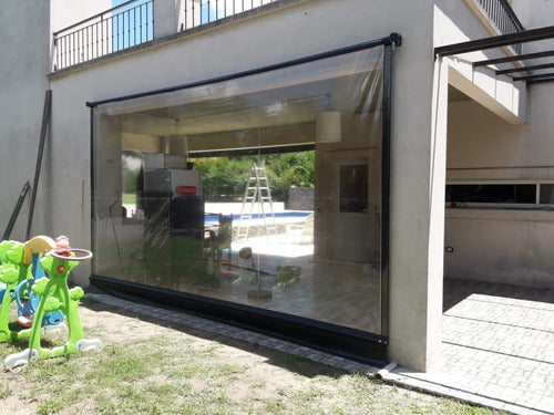 Bat Transparent PVC Glass Enclosures for Toldos 0