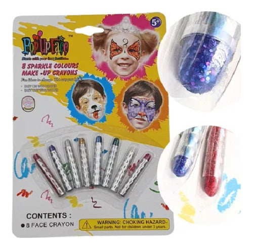 Artistic Face Painting Crayons for Kids - PopUpFace 0
